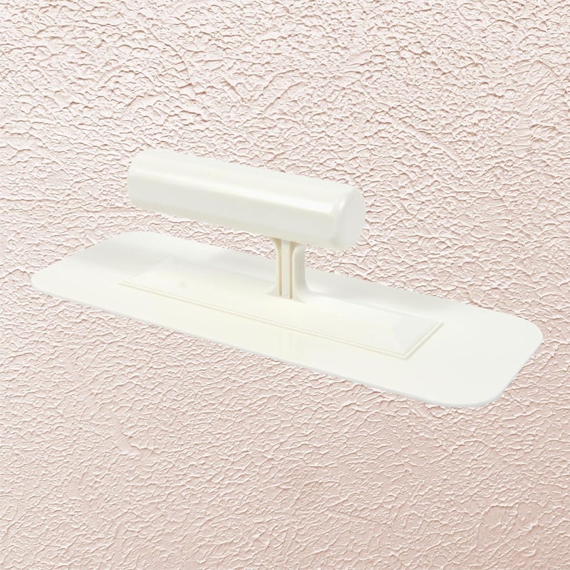 Hanroy Plastic Trowel with Comfortable Grip Handle, Includes 3.6" x 9.4'' White Finishing Trowels, Lightweight Mounting, Round End, Suitable for Scrape,Plastering and Paint Walls(D2209A) - Image 5